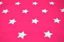 St. White Stars 50082-21 fuchsia/roze